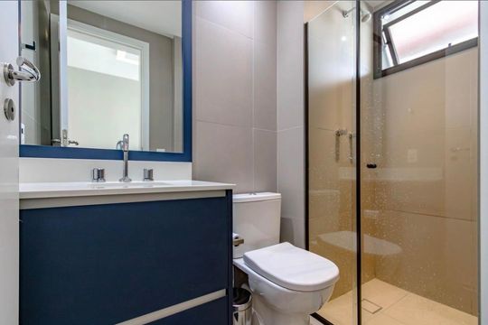 Banheiro 1 de apartamento à venda com 2 quartos, 71m² em Barra Funda, São Paulo