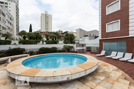 Área comum - Piscina de apartamento à venda com 2 quartos, 58m² em Mirandópolis, São Paulo
