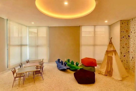 Área comum - Brinquedoteca de apartamento à venda com 1 quarto, 34m² em Vila da Saúde, São Paulo