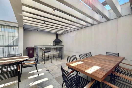 Área comum - Churrasqueira de apartamento à venda com 1 quarto, 34m² em Vila da Saúde, São Paulo