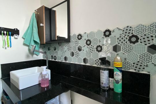 Banheiro de apartamento à venda com 2 quartos, 62m² em Butantã, São Paulo