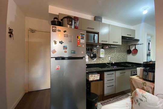 Cozinha de apartamento à venda com 2 quartos, 62m² em Butantã, São Paulo