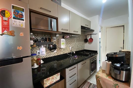 Cozinha de apartamento à venda com 2 quartos, 62m² em Butantã, São Paulo