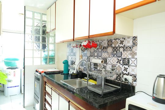 Cozinha de apartamento à venda com 2 quartos, 57m² em Itaquera, São Paulo