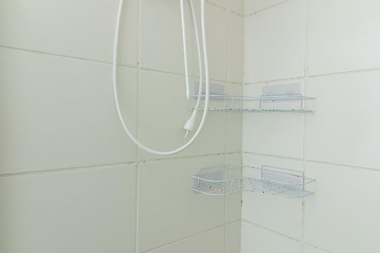 Banheiro da Suíte de apartamento para alugar com 1 quarto, 43m² em Sítio da Figueira, São Paulo