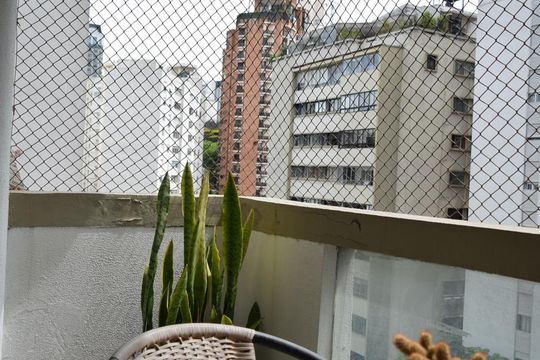 Varanda de apartamento para alugar com 2 quartos, 96m² em Jardim Paulista, São Paulo