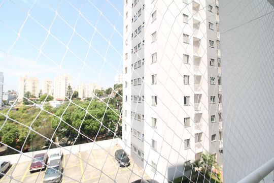 Sala - Varanda de apartamento para alugar com 2 quartos, 54m² em Vila Roque, São Paulo