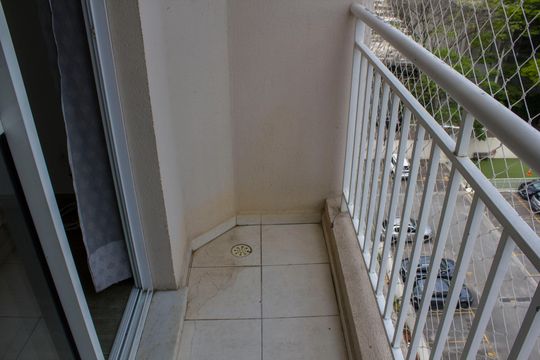 Varanda de apartamento para alugar com 2 quartos, 55m² em Jaguaré, São Paulo