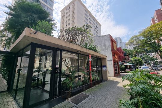 Apartamento para alugar com 1 quarto, 45m² em Higienópolis, São Paulo