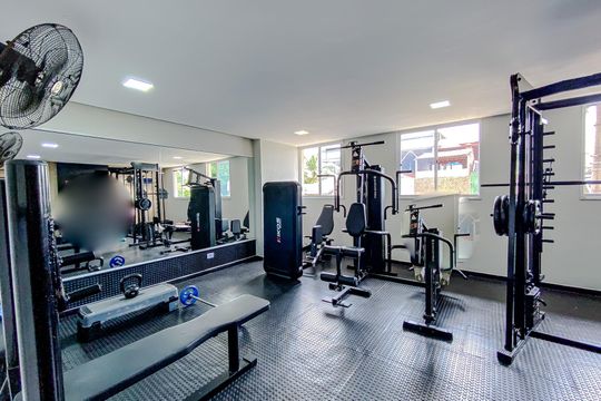 Área comum - Academia de kitnet/studio para alugar com 1 quarto, 34m² em Cambuci, São Paulo