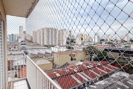 Varanda da Sala de kitnet/studio para alugar com 1 quarto, 34m² em Cambuci, São Paulo