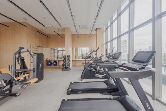 Academia de apartamento para alugar com 2 quartos, 85m² em Pinheiros, São Paulo