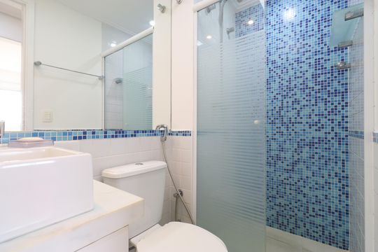 Banheiro Social de apartamento para alugar com 3 quartos, 72m² em Vila Leopoldina, São Paulo