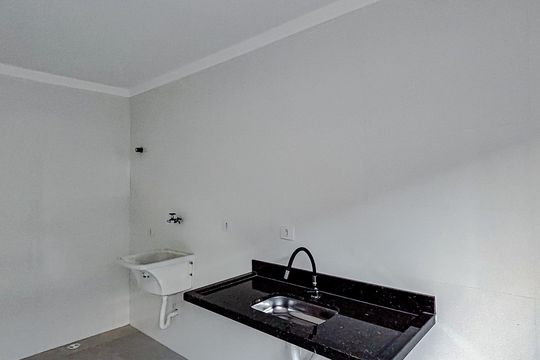 Cozinha e Área de Serviço de apartamento à venda com 2 quartos, 37m² em Vila Carrão, São Paulo