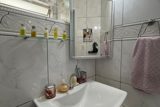 Banheiro Social de casa para alugar com 2 quartos, 140m² em Cidade Miramar, São Bernardo do Campo