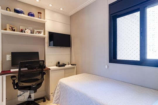 Quarto 2 de apartamento para alugar com 3 quartos, 108m² em Chácara Inglesa, São Paulo
