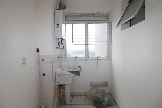 Cozinha de apartamento à venda com 2 quartos, 47m² em Colônia (zona Leste), São Paulo