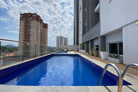 Área comum - Piscina de apartamento para alugar com 2 quartos, 44m² em Presidente Altino, Osasco