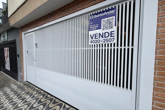 Fachada  de casa à venda com 3 quartos, 175m² em Vila Luiz Casa, São Bernardo do Campo