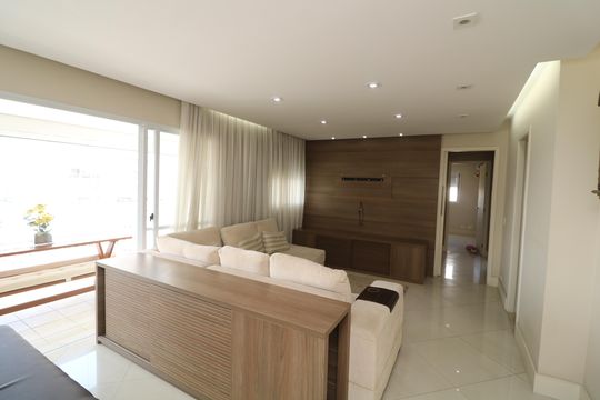 Sala de apartamento para alugar com 3 quartos, 105m² em Jardim Avelino, São Paulo