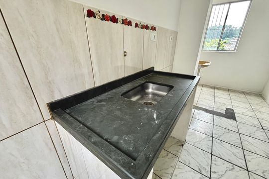 Cozinha de apartamento para alugar com 2 quartos, 43m² em Vila Silvia, São Paulo
