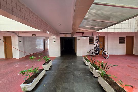 Área comum de kitnet/studio para alugar com 1 quarto, 21m² em Aviação, Praia Grande