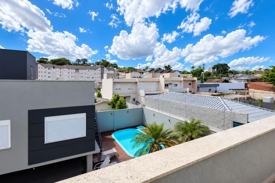 Vista da varanda da suíte de casa à venda com 4 quartos, 317m² em Boa Vista, Novo Hamburgo