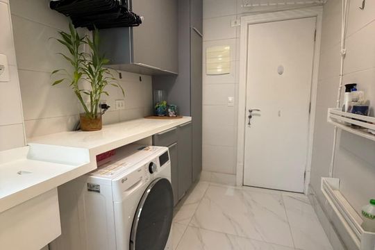 Área de serviço de apartamento à venda com 3 quartos, 127m² em Moema, São Paulo