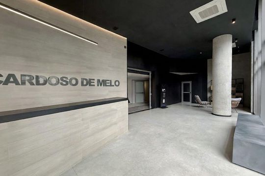 Hall Social Bloco de kitnet/studio à venda com 1 quarto, 24m² em Vila Olímpia, São Paulo