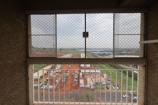 Sacada de apartamento para alugar com 3 quartos, 70m² em Parque Anhanguera, Ribeirão Preto