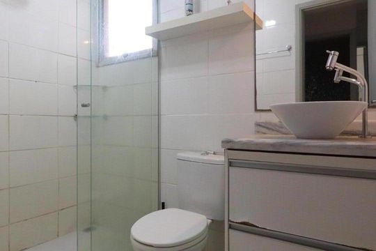 Banheiro de apartamento para alugar com 3 quartos, 70m² em Parque Anhanguera, Ribeirão Preto
