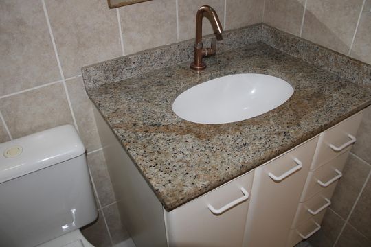 Banheiro de apartamento para alugar com 2 quartos, 60m² em Dos Ortizes, Valinhos