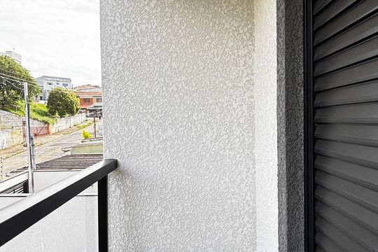 Varanda da Suíte de casa à venda com 3 quartos, 120m² em Vila Lucinda, Santo André