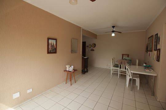 Sala de apartamento para alugar com 2 quartos, 82m² em José Menino, Santos