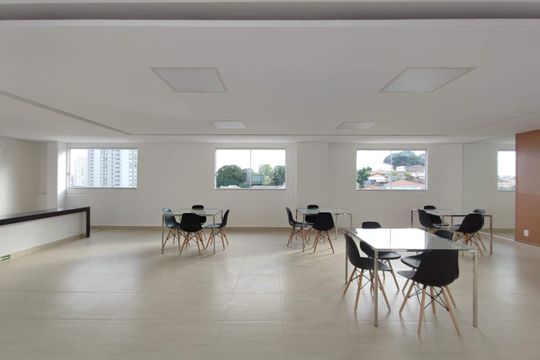 Área comum - Salão de festas de apartamento à venda com 2 quartos, 43m² em Residencial Villa Garden, Campinas