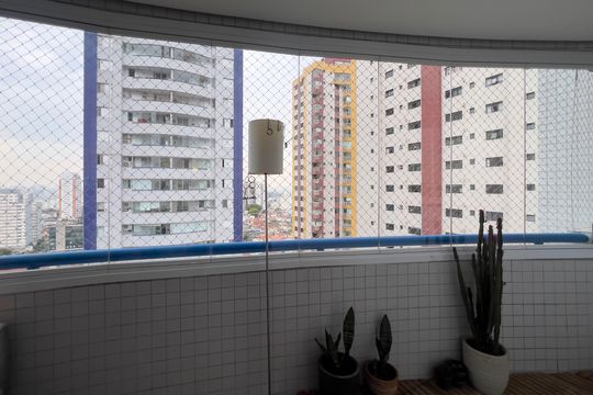 Varanda de apartamento à venda com 2 quartos, 86m² em Cambuci, São Paulo