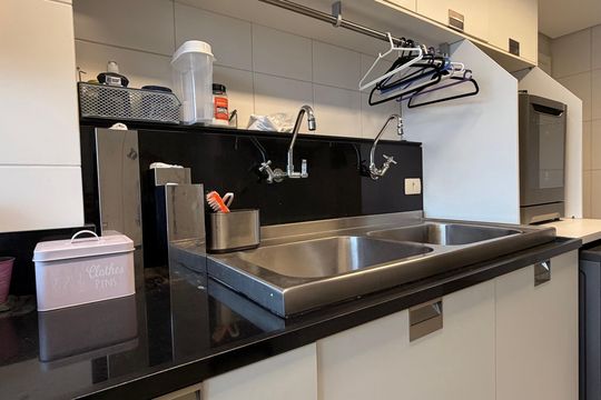 Área de serviço  de apartamento à venda com 4 quartos, 250m² em Santa Paula, São Caetano do Sul