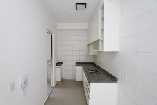 Cozinha de apartamento para alugar com 3 quartos, 88m² em Palmeiras, Belo Horizonte