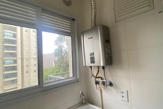 Área de serviço de apartamento para alugar com 2 quartos, 58m² em Picanço, Guarulhos