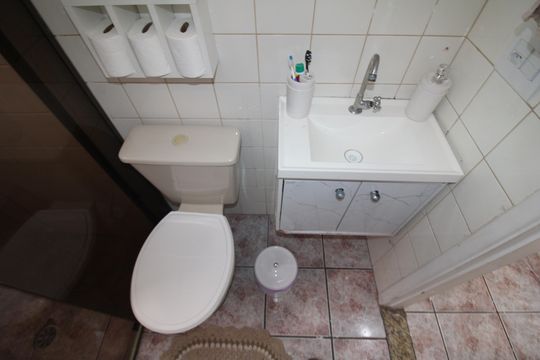 Banheiro de apartamento à venda com 2 quartos, 40m² em Lauzane Paulista, São Paulo