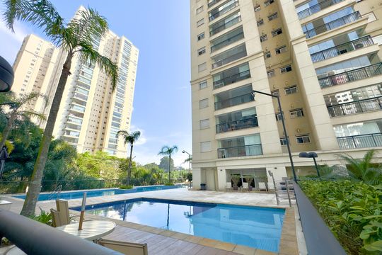 Piscina de apartamento para alugar com 2 quartos, 80m² em Jardim Flor da Montanha, Guarulhos