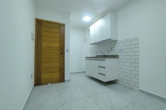 Sala/Cozinha de apartamento para alugar com 1 quarto, 29m² em Santana, São Paulo