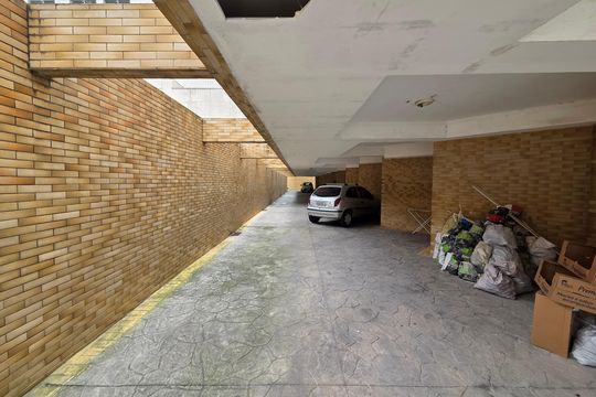 Garagem de casa de condomínio para alugar com 2 quartos, 70m² em Canto do Forte, Praia Grande