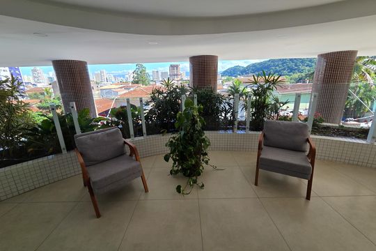 Área comum de apartamento para alugar com 2 quartos, 127m² em Canto do Forte, Praia Grande