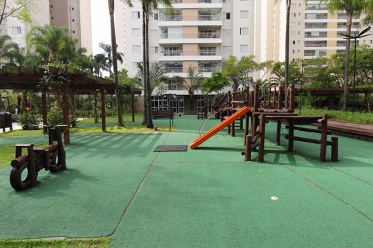 Área comum - Playground de apartamento para alugar com 4 quartos, 142m² em Jardim das Industrias, São José dos Campos