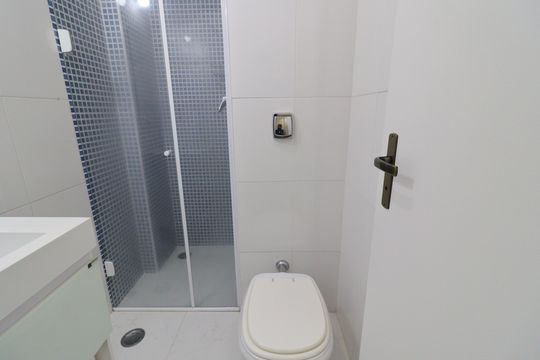 Banheiro de apartamento para alugar com 3 quartos, 70m² em Jardim Taquaral, São Paulo