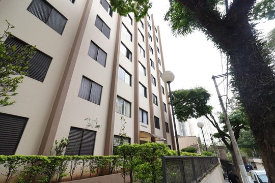 Fachada do bloco de apartamento para alugar com 3 quartos, 70m² em Jardim Taquaral, São Paulo