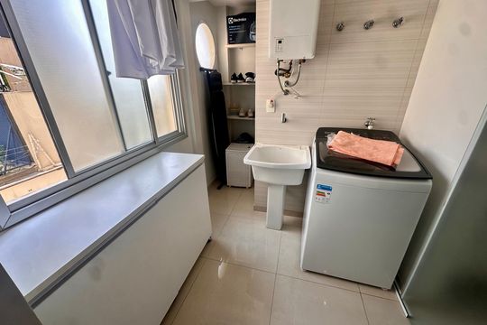 Área de Serviço de apartamento à venda com 2 quartos, 96m² em Brooklin, São Paulo