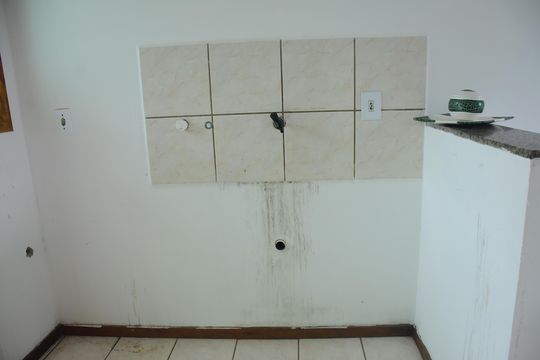 Cozinha de casa para alugar com 2 quartos, 52m² em Moradas do Bosque, Cachoeirinha