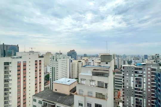 Vista de kitnet/studio para alugar com 1 quarto, 26m² em Pinheiros, São Paulo